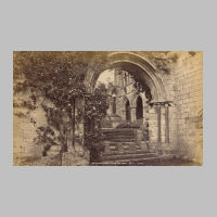 Exterior view, east door to nave, from cloisters, photo Courtauld Institute of Art.jpg